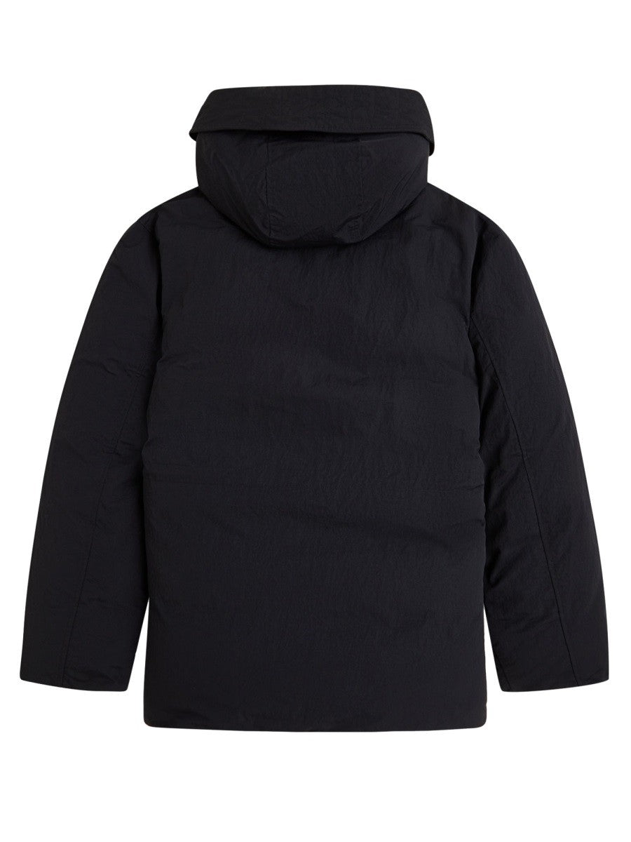 Fred Perry Men's Hooded Parka Padded Black