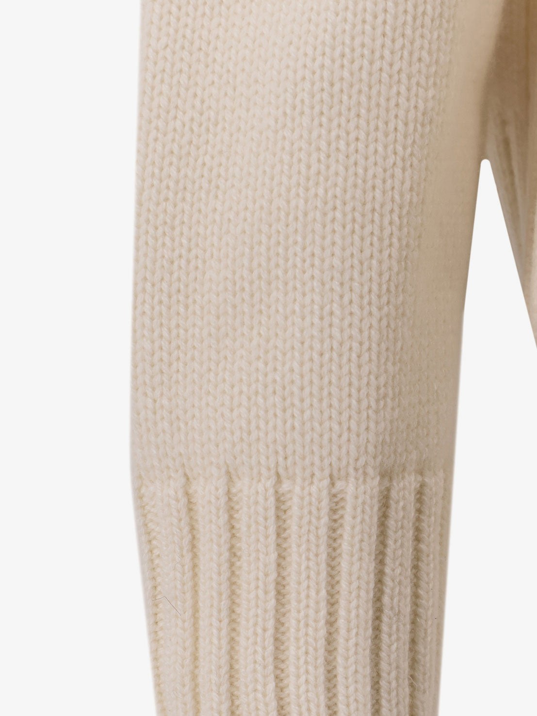 Loro Piana Women's Parksville Baby Cashmere Sweater White