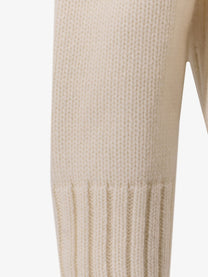 Loro Piana Women's Parksville Baby Cashmere Sweater White