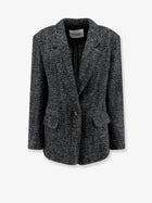 Isabel Marant Étoile Women's Parly Wool Blend Blazer Grey