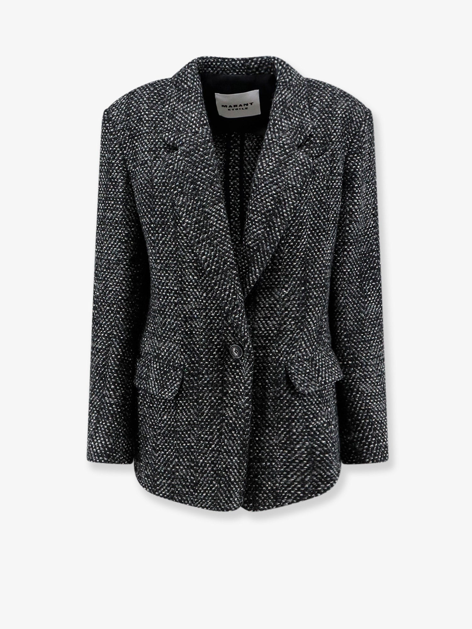 Isabel Marant Étoile Women's Parly Wool Blend Blazer Grey