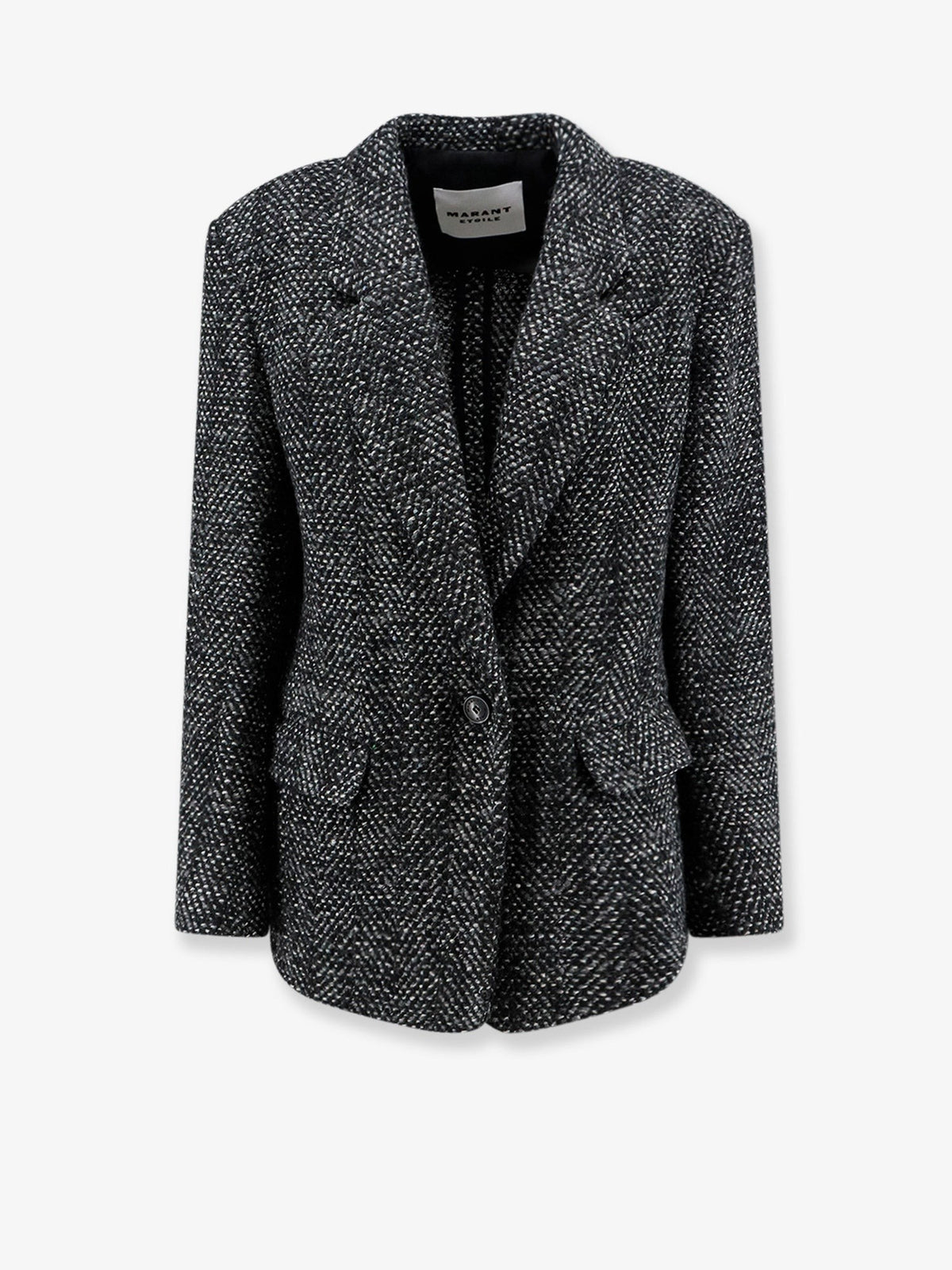 Isabel Marant Étoile Women's Parly Wool Blend Blazer Grey