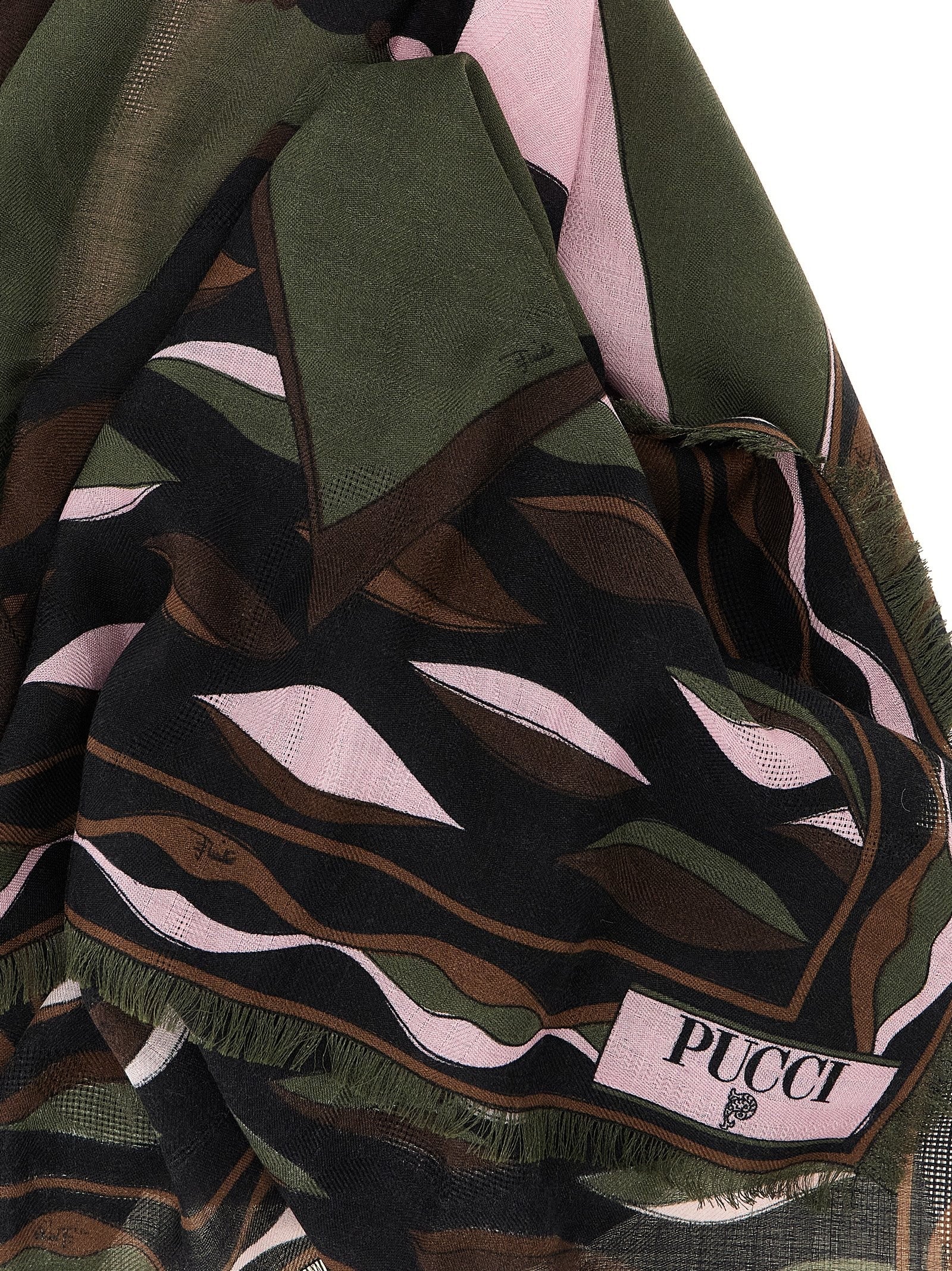 Emilio Pucci Pashmina Dune Gold