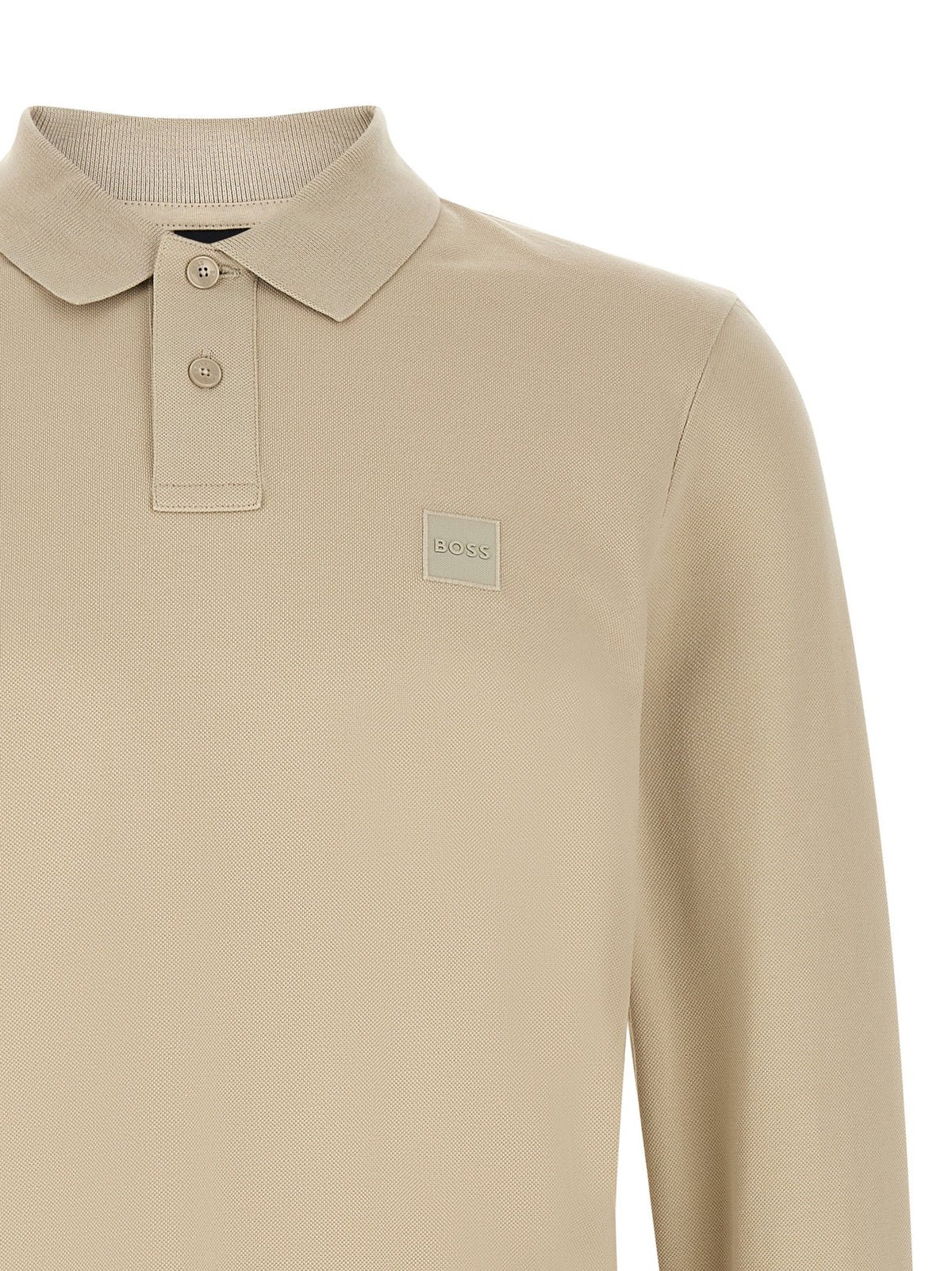 HUGO BOSS Passerby Polo Shirt Beige