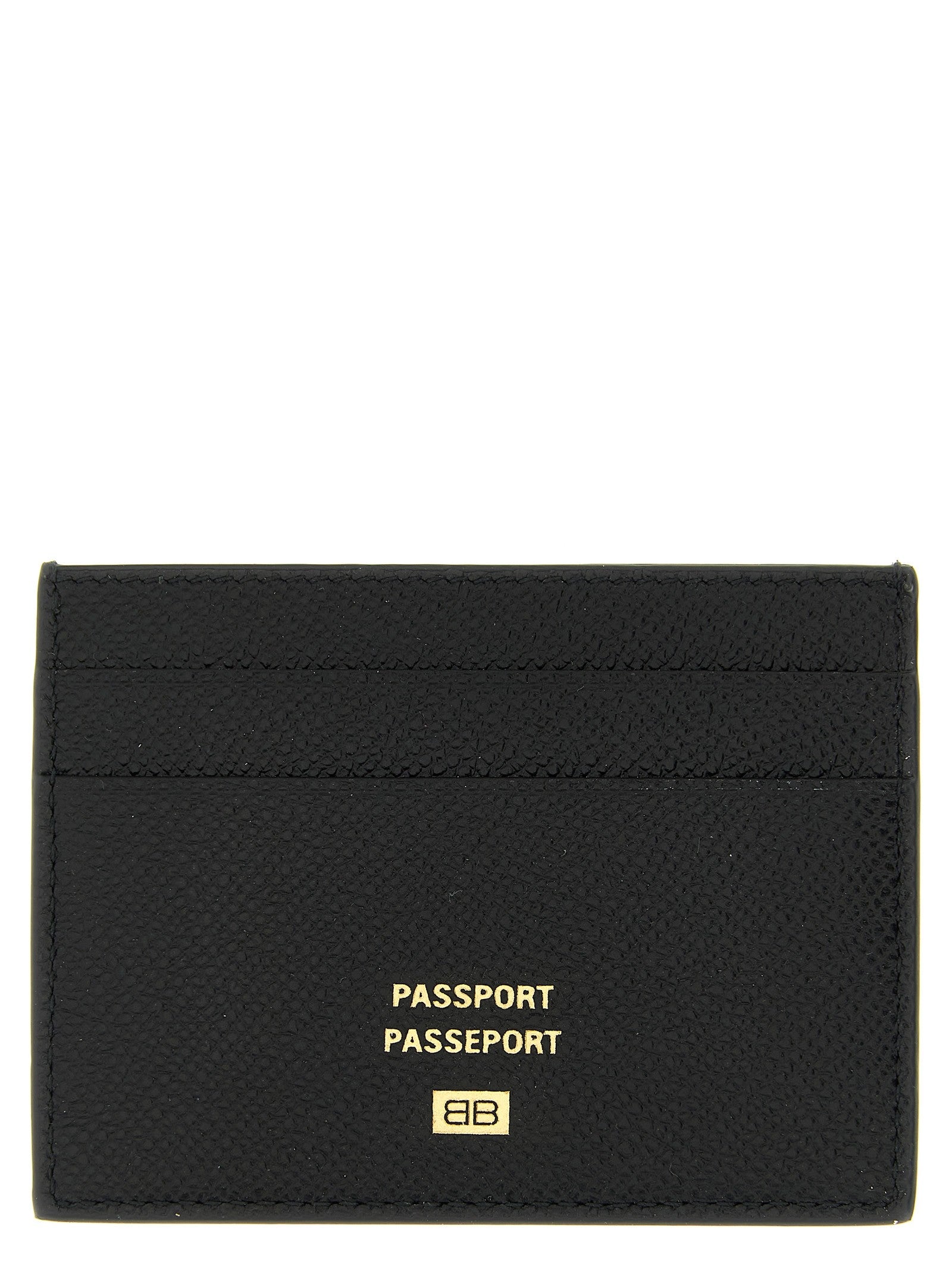 Balenciaga Passport Card Holder Black