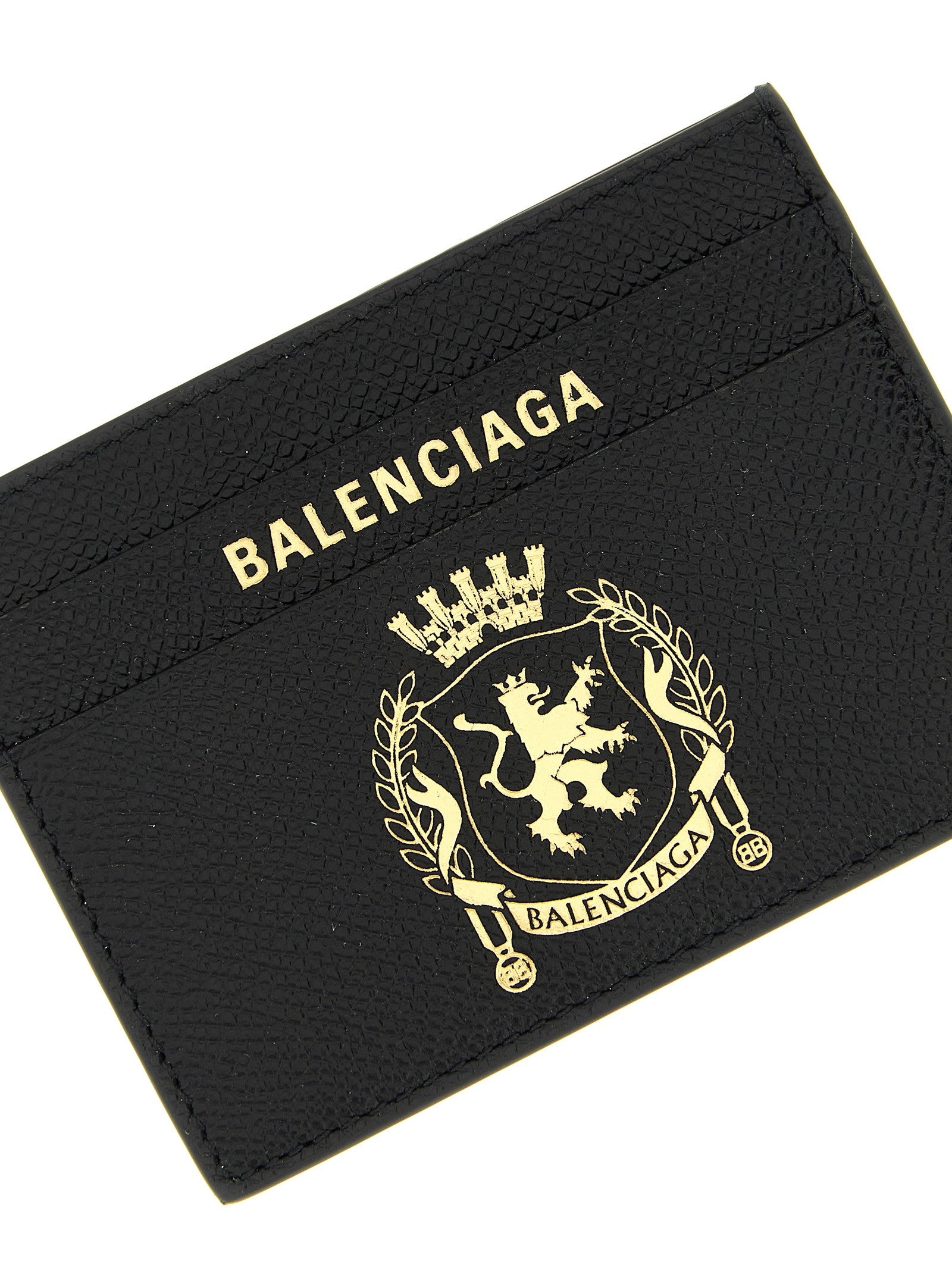 Balenciaga Passport Card Holder Black