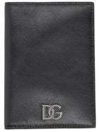 Dolce &amp; Gabbana Men's Passport Holder Storm Black