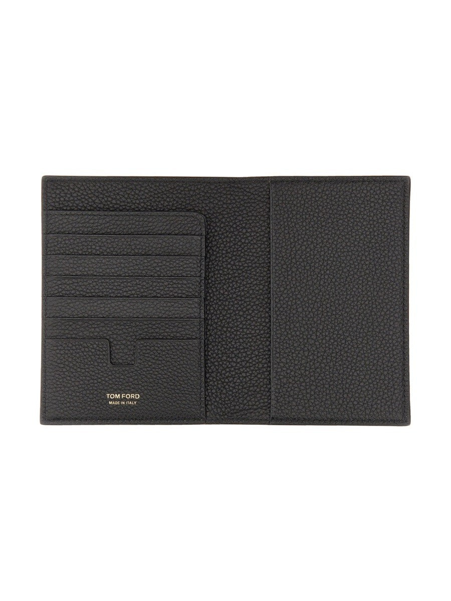 Tom Ford Men's Passport Holder Black Tom Ford
