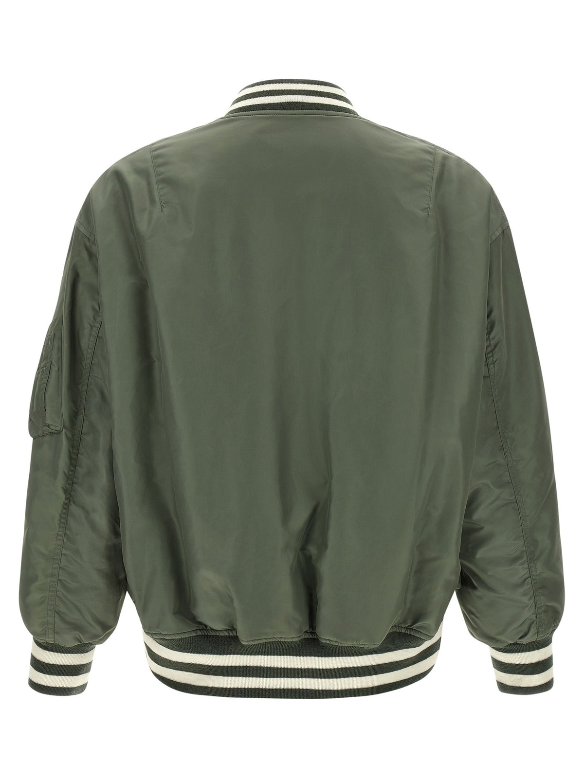 Comme Des Garҫons Homme Patch Bomber Jacket Green