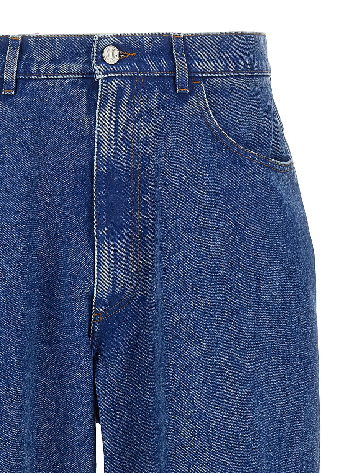 Marni Patch Jeans Blue, view 3