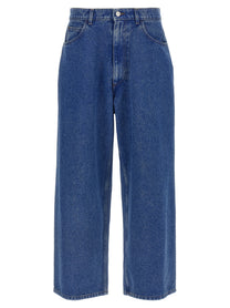 Marni Patch Jeans Blue