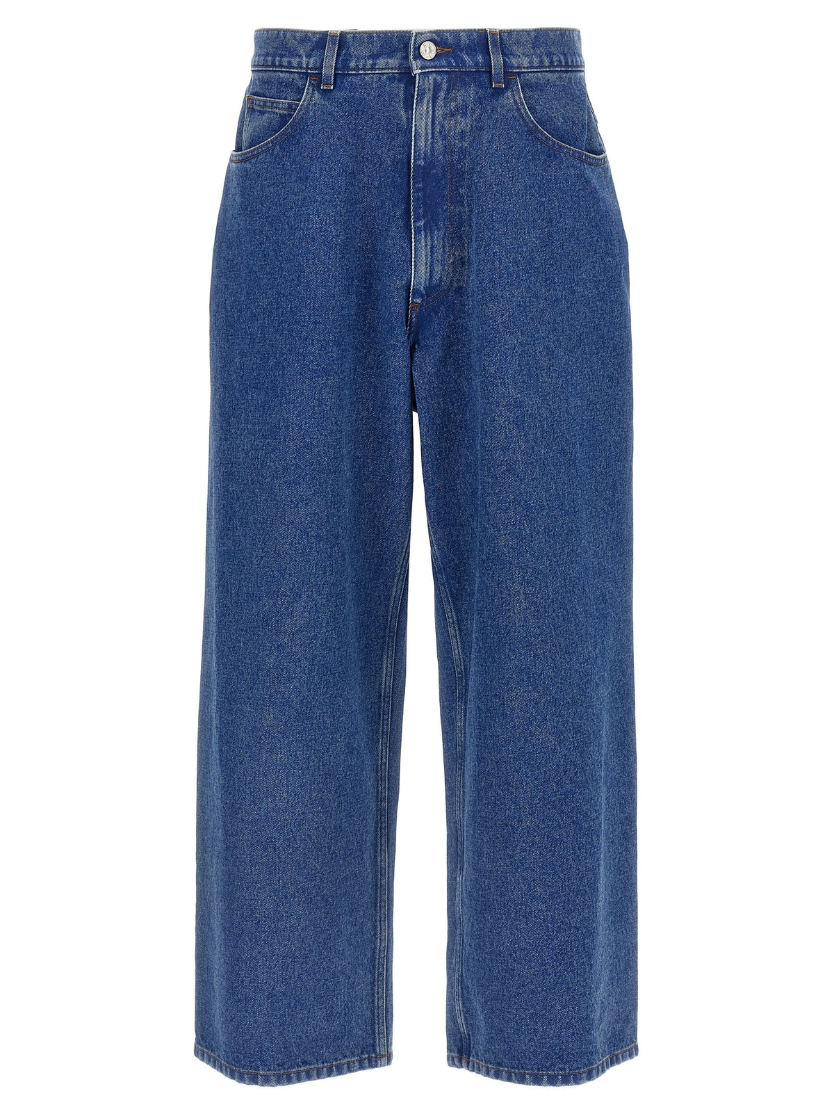 Marni Patch Jeans Blue