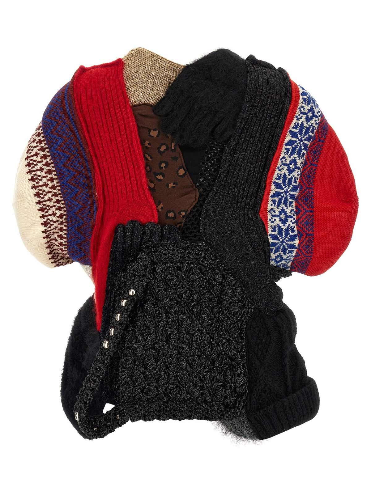 Junya Watanabe Patchwork Cardigan Gold
