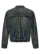 Junya Watanabe Patchwork Denim Jacket Blue