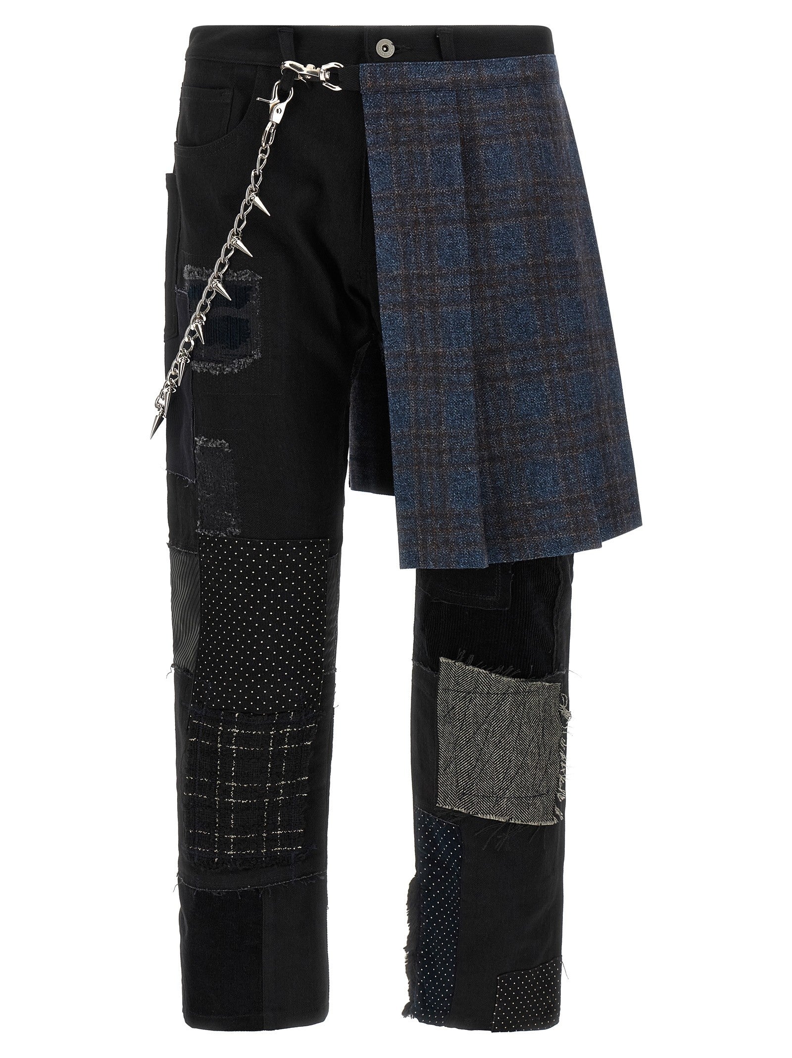 Junya Watanabe Patchwork Jeans Black