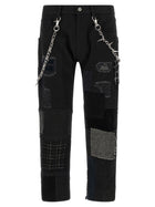 Junya Watanabe Patchwork Jeans Black, view 2