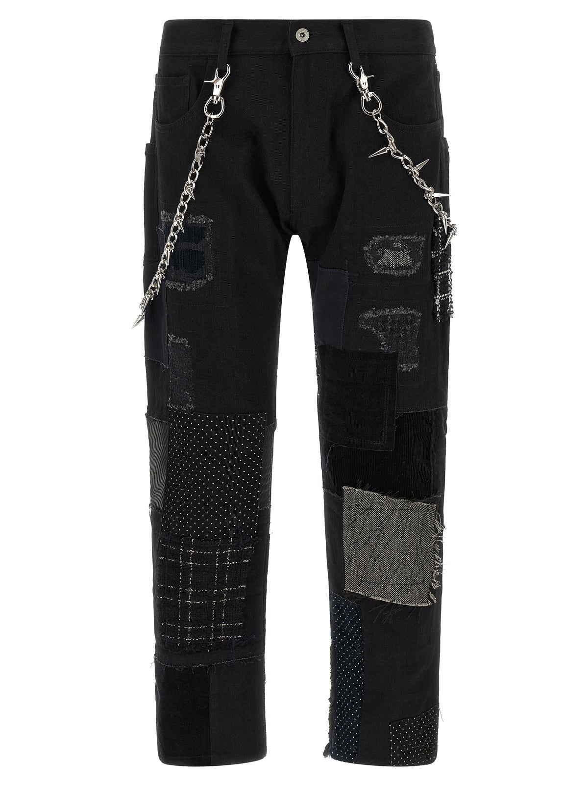 Junya Watanabe Patchwork Jeans Black