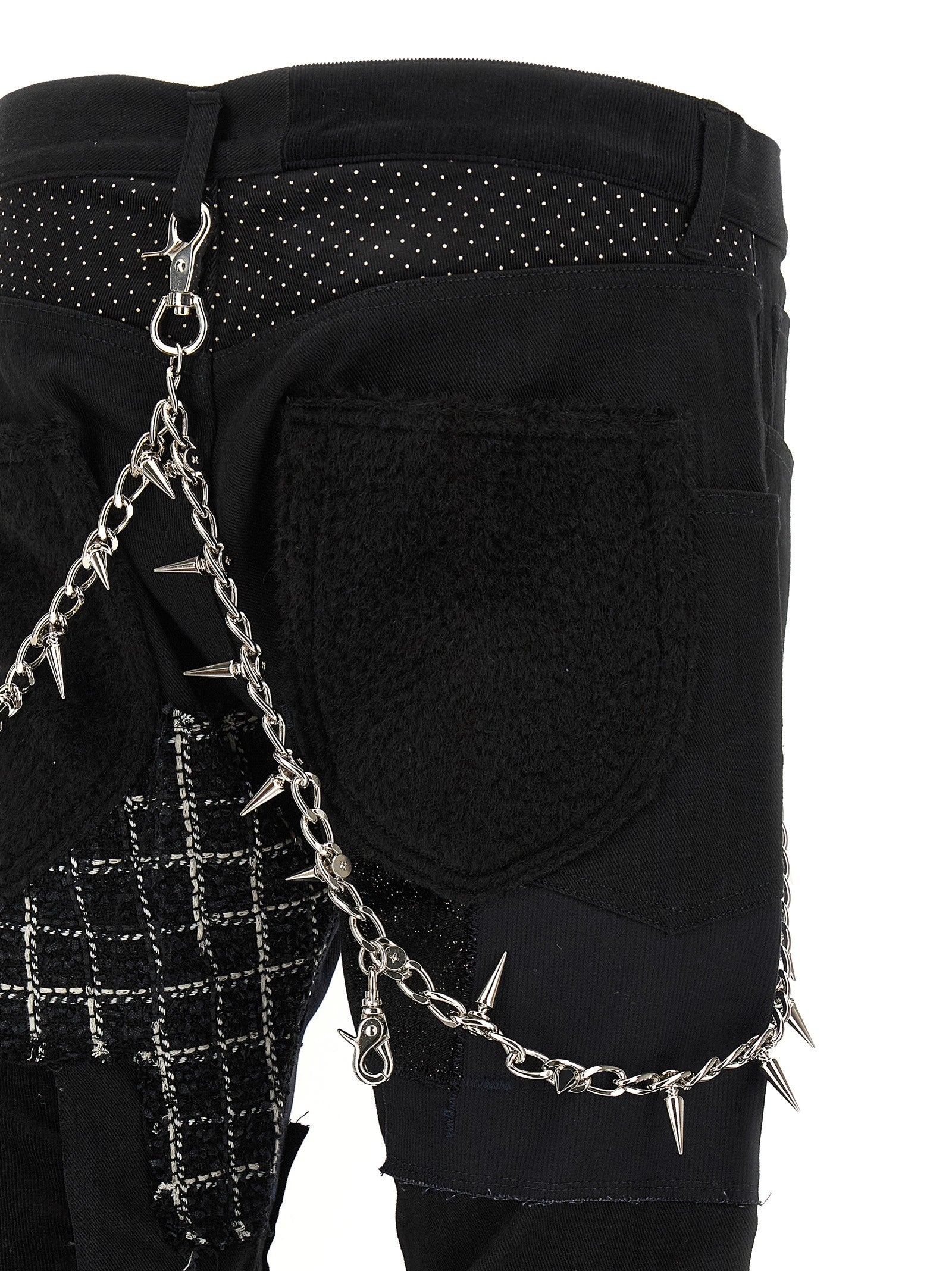 Junya Watanabe Patchwork Jeans Black