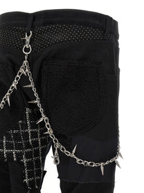 Junya Watanabe Patchwork Jeans Black