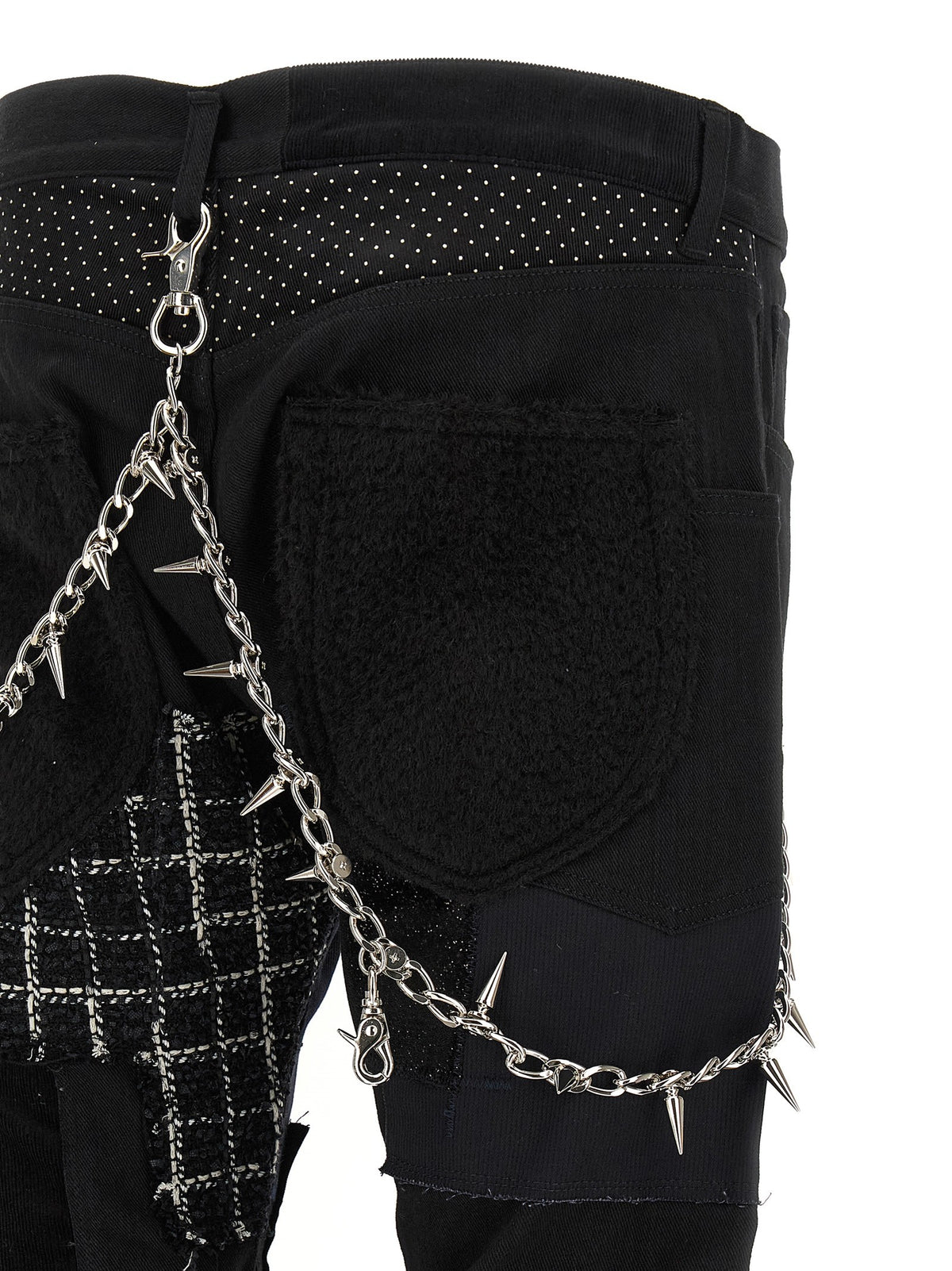 Junya Watanabe Patchwork Jeans Black, view 5