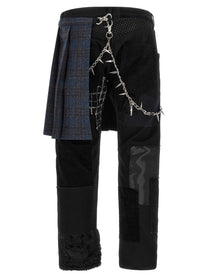 Junya Watanabe Patchwork Jeans Black