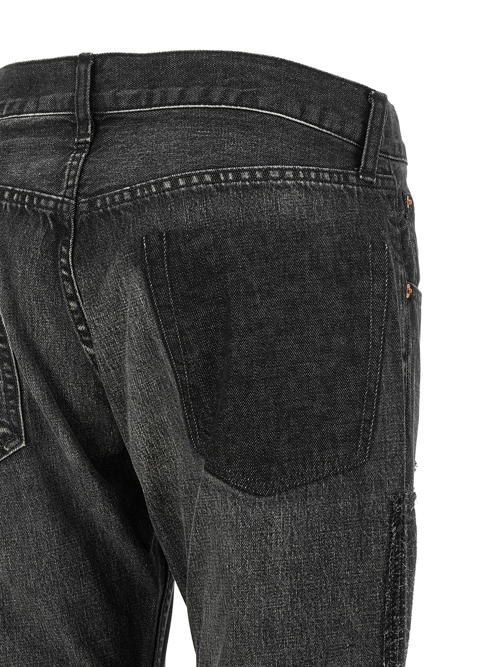 Junya Watanabe Patchwork Jeans Black