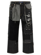Junya Watanabe Patchwork Jeans Blue