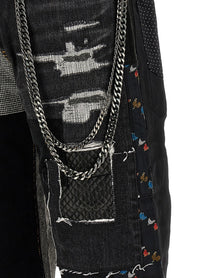 Junya Watanabe Patchwork Jeans Blue