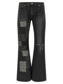 Junya Watanabe Patchwork Jeans Black