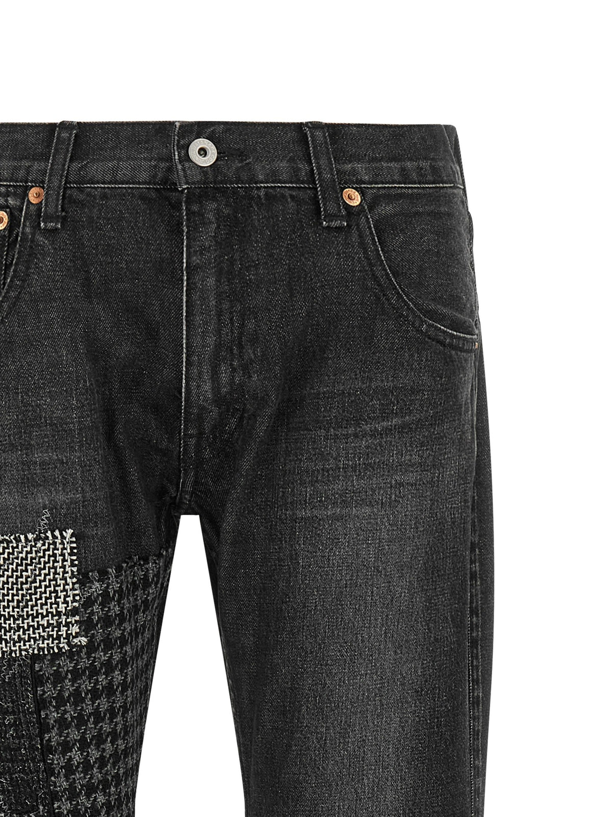 Junya Watanabe Patchwork Jeans Black, view 3