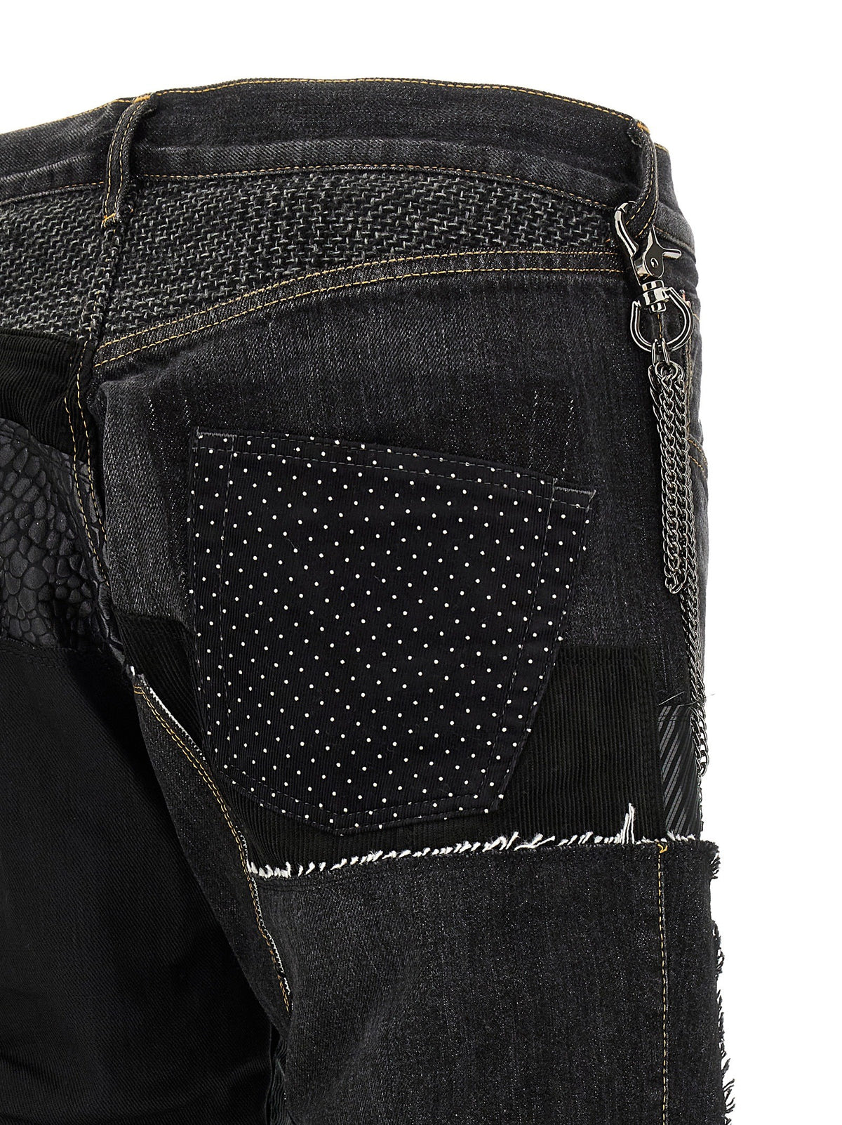 Junya Watanabe Patchwork Jeans Blue, view 4