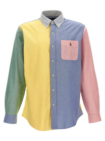 Polo Ralph Lauren Patchwork Shirt Gold