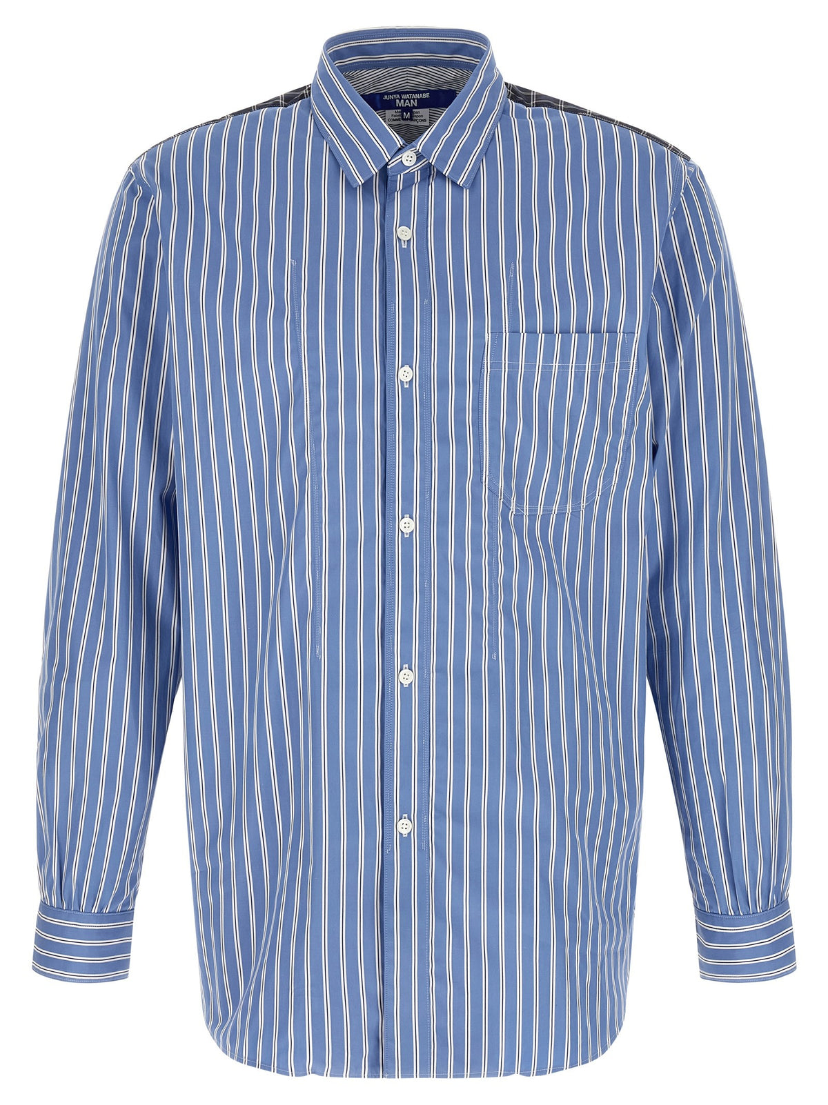 Junya Watanabe Patchwork Shirt Blue