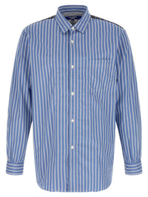 Junya Watanabe Patchwork Shirt Blue