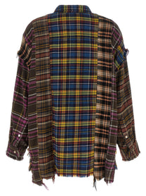 R13 Patchwork Shirt Gold, view 2