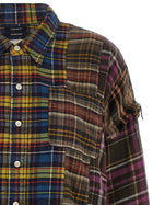 R13 Patchwork Shirt Gold, view 3