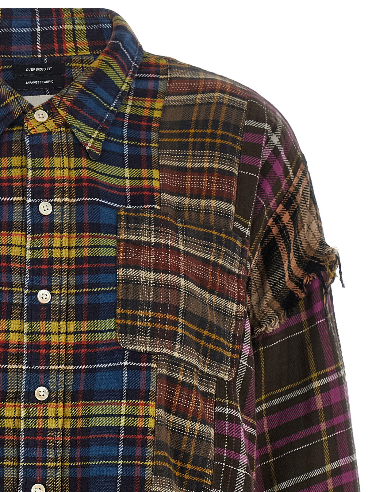 R13 Patchwork Shirt Gold, view 3