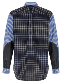 Junya Watanabe Patchwork Shirt Blue