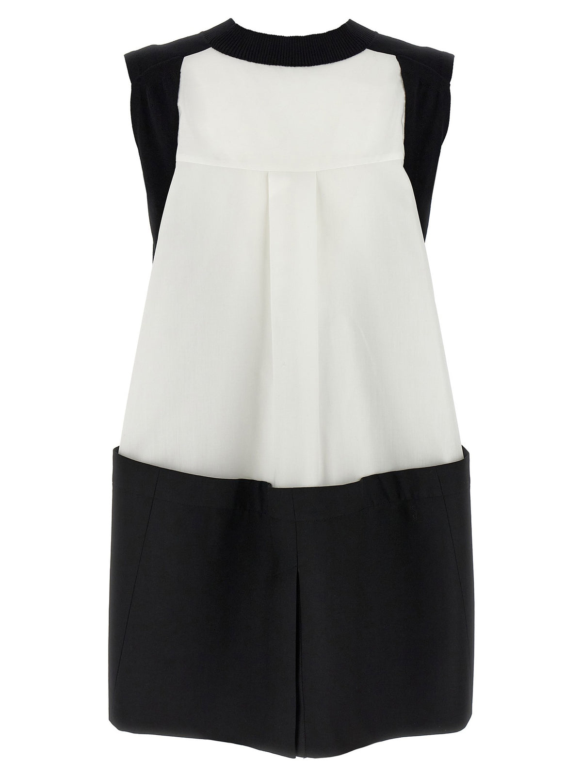 Sacai Patchwork Vest White, view 2