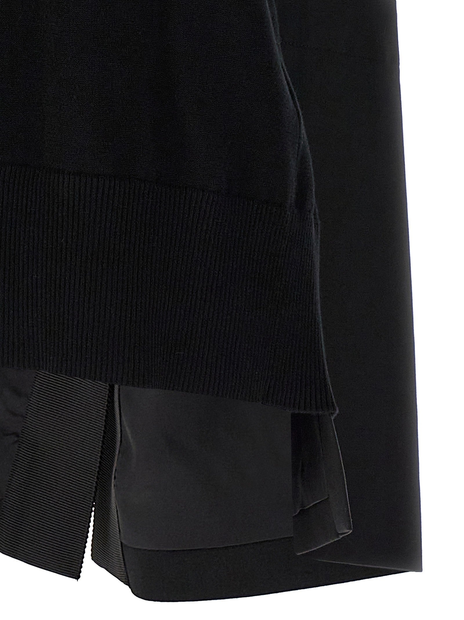 Sacai Patchwork Vest White