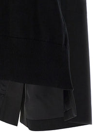 Sacai Patchwork Vest White