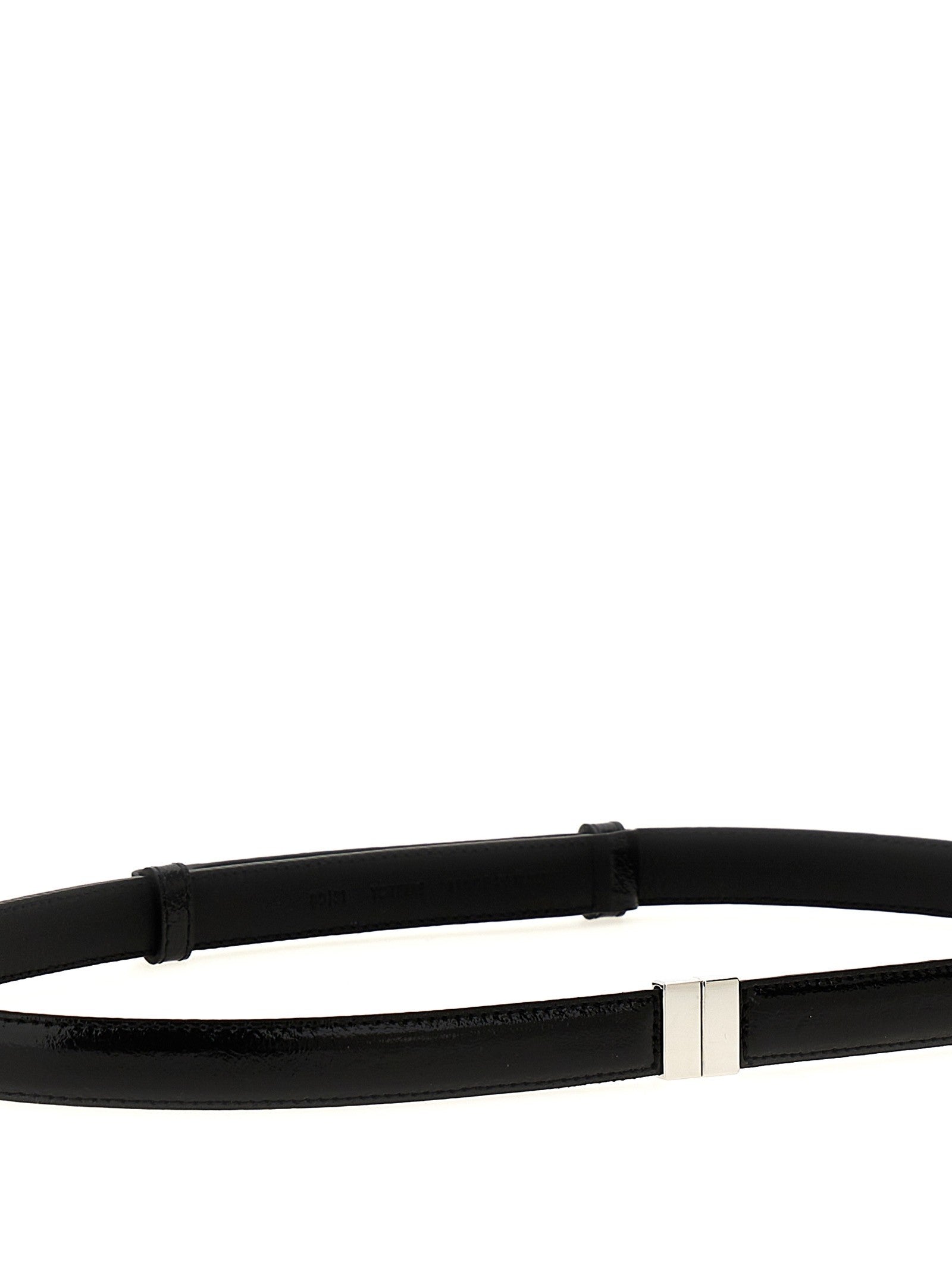 Toteme Patent Belt Black