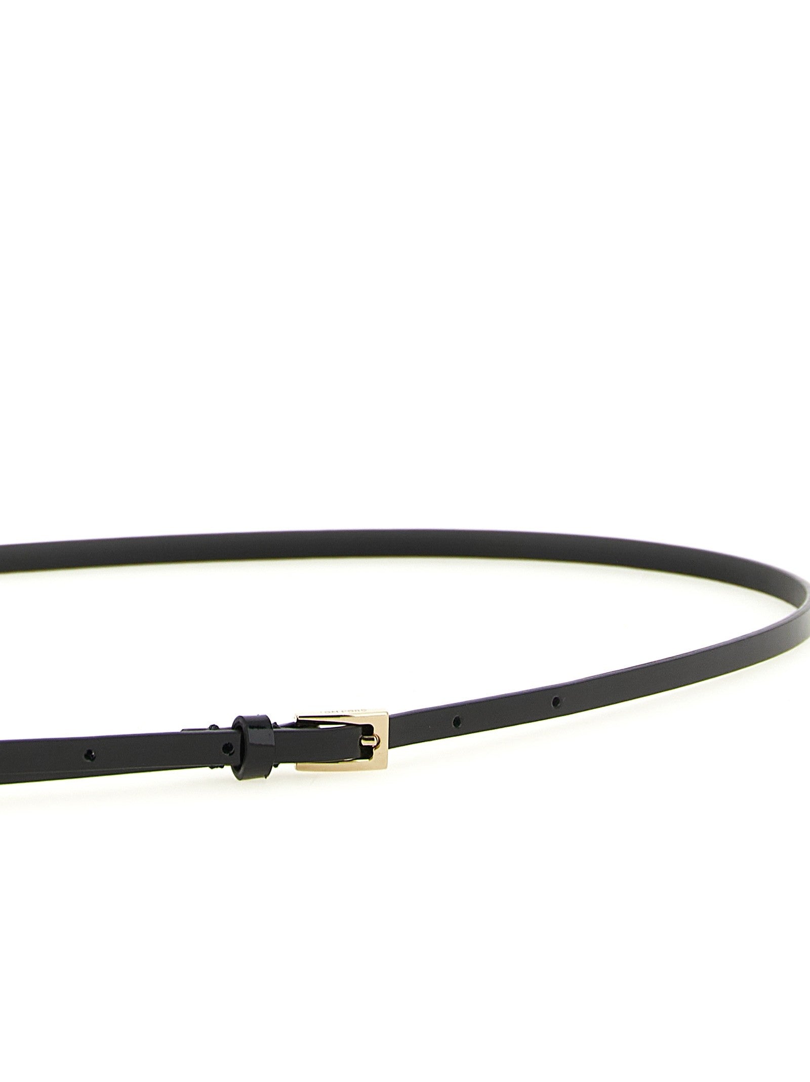 Tom Ford Patent Belt Black