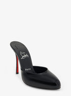 Christian Louboutin Women's Patent Leather Dolly Mule Sandals Black, view 2