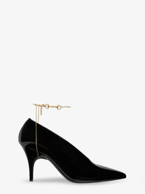 Gucci Women's Patent Leather Pumps Black