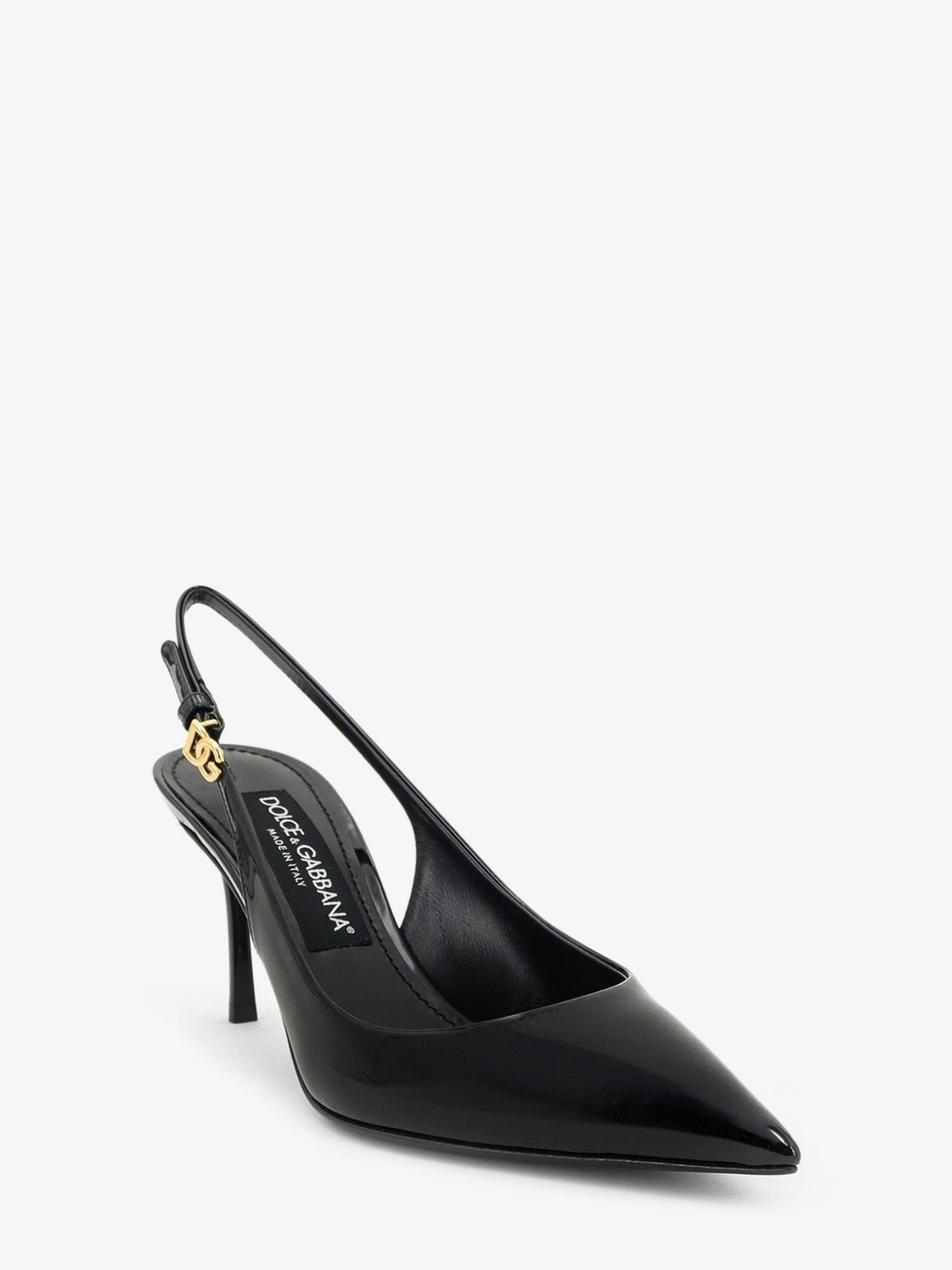 Dolce &amp; Gabbana Women's Patent Leather Pumps Black, view 2