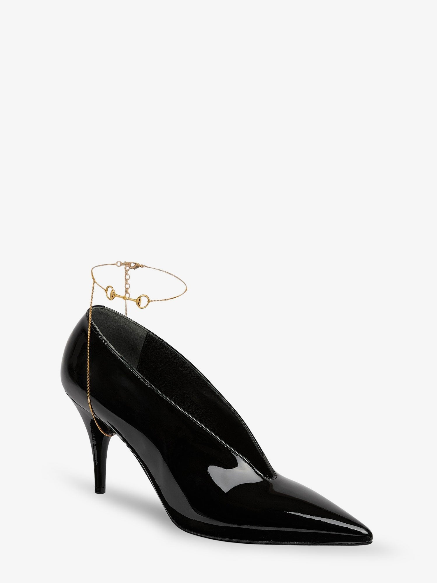 Gucci Women's Patent Leather Pumps Black
