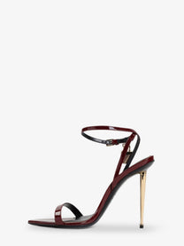 Tom Ford Women's The Padlock Sandals Red
