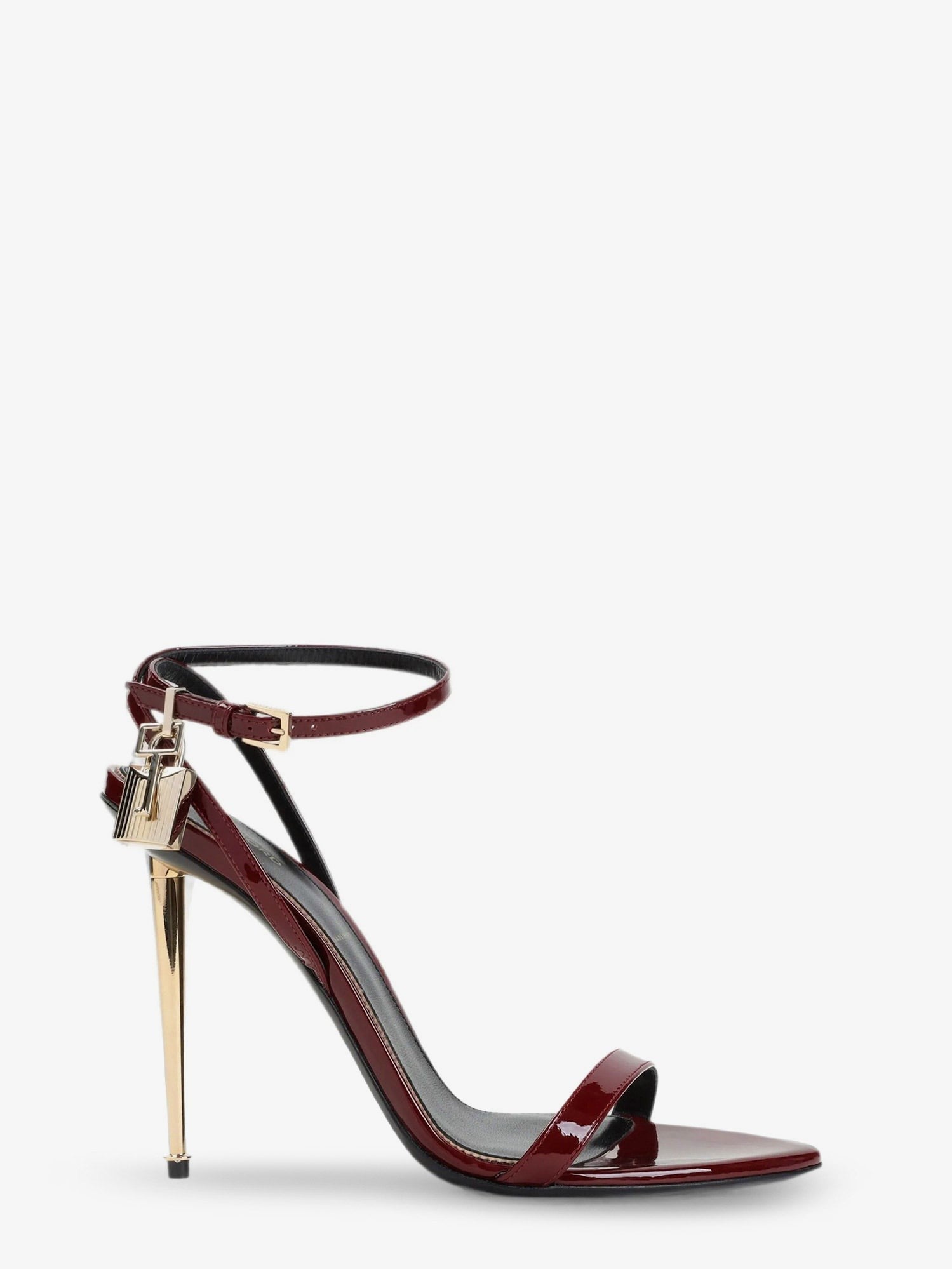 Tom Ford Women's The Padlock Sandals Red