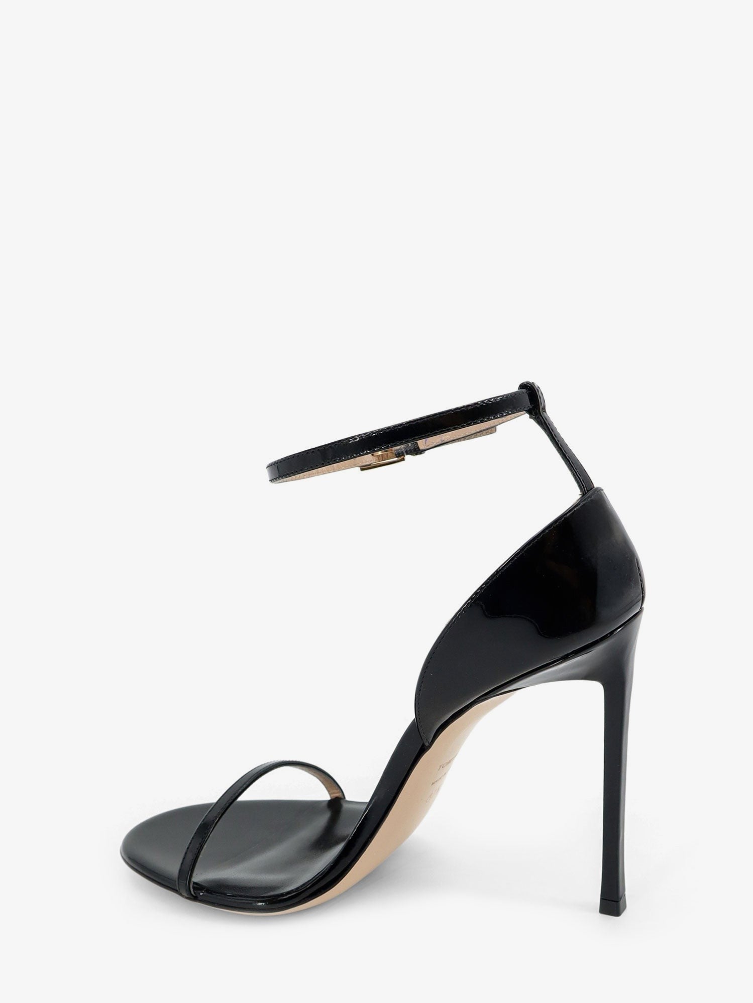 Tom Ford Women's Patent Leather Sandals Black